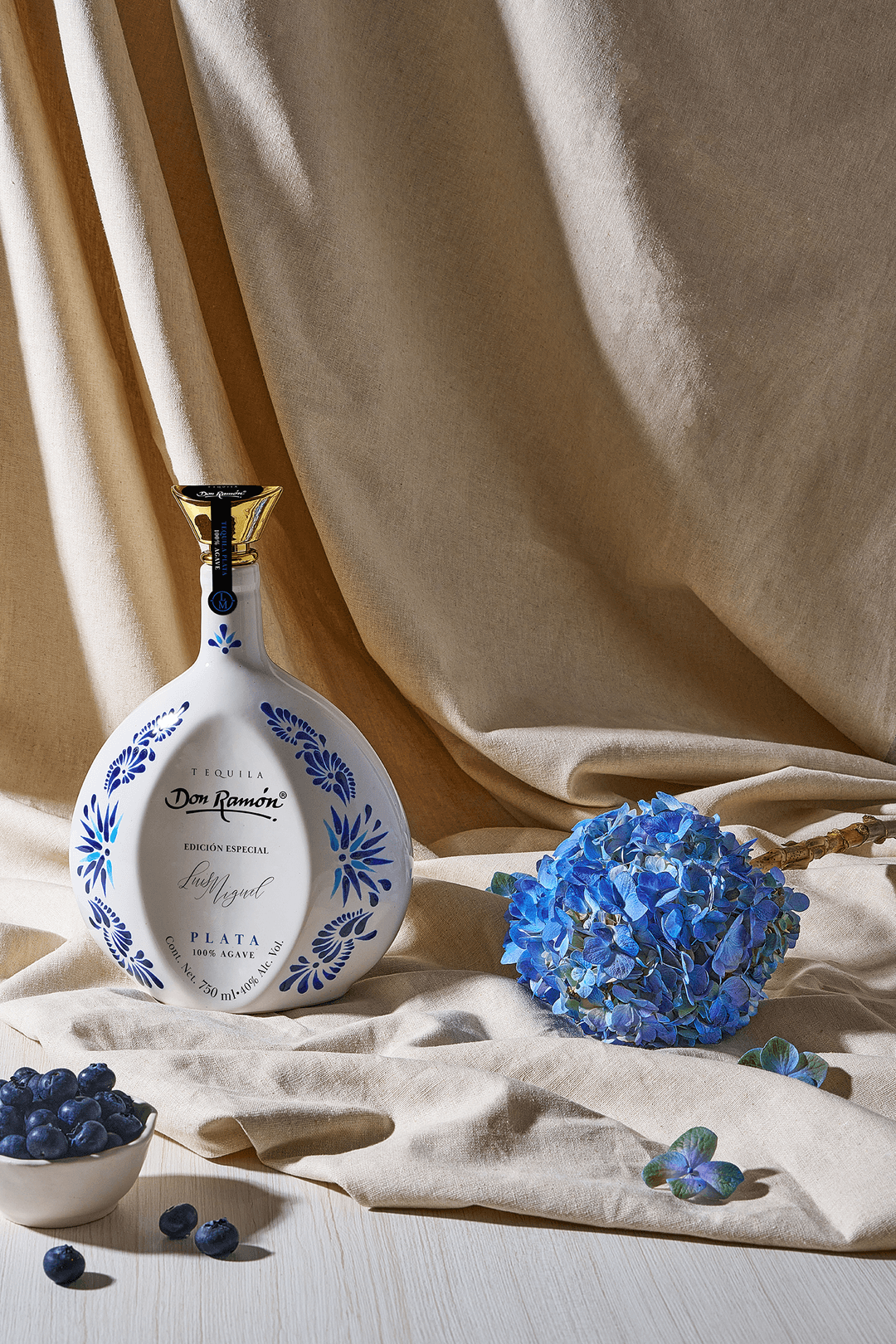 TEQUILA DON RAMÓN PLATA CERAMIC COLLECTION SPECIAL EDITION