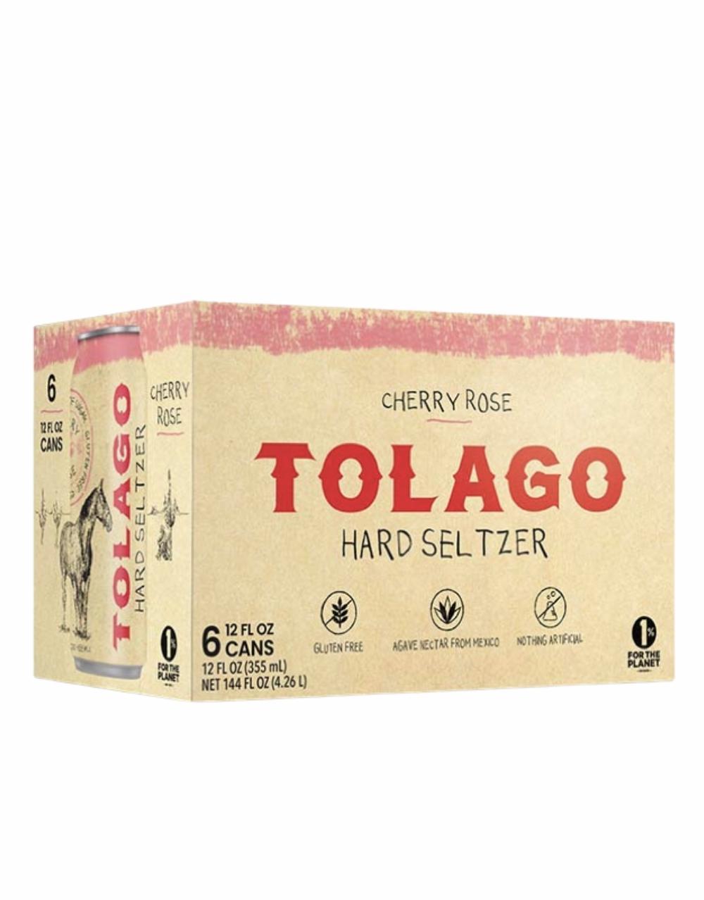 TOLAGO CHERRY ROSE SELTZER