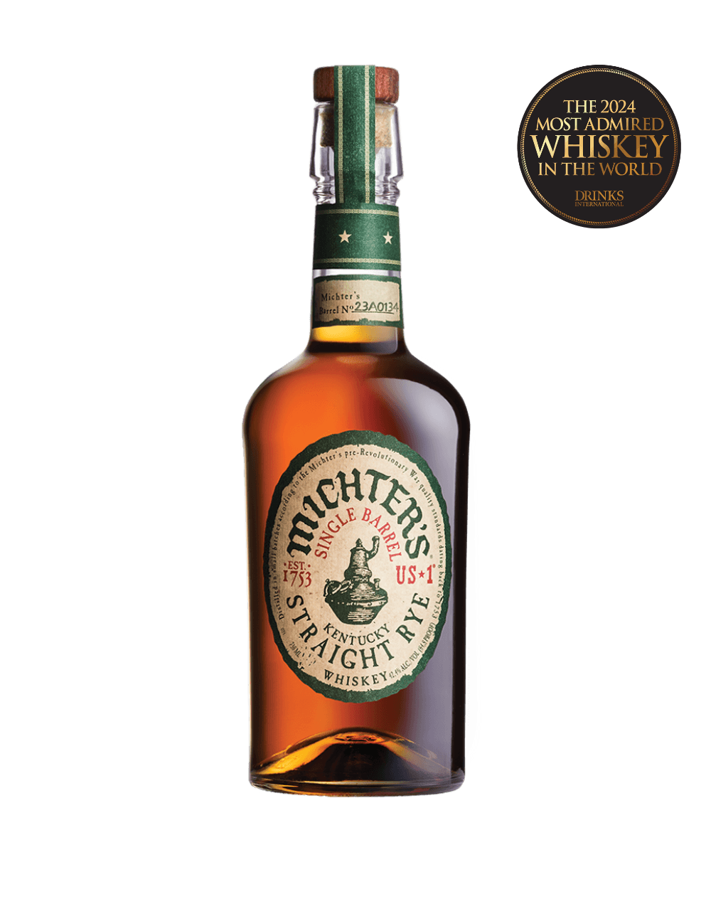MICHTER'S US 1 KENTUCKY STRAIGHT RYE