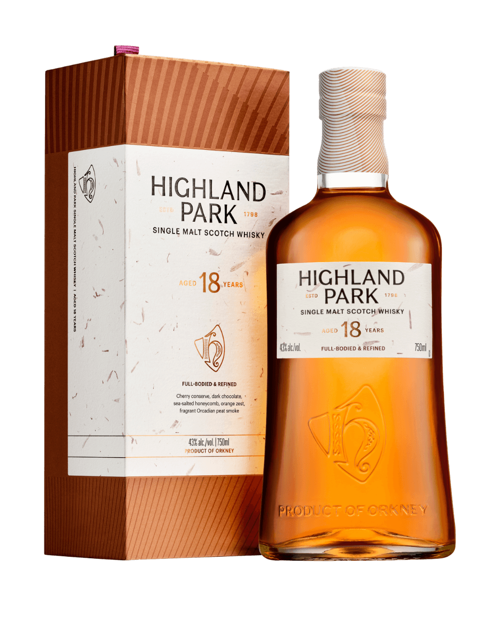 HIGHLAND PARK 18 YEAR OLD SCOTCH WHISKEY