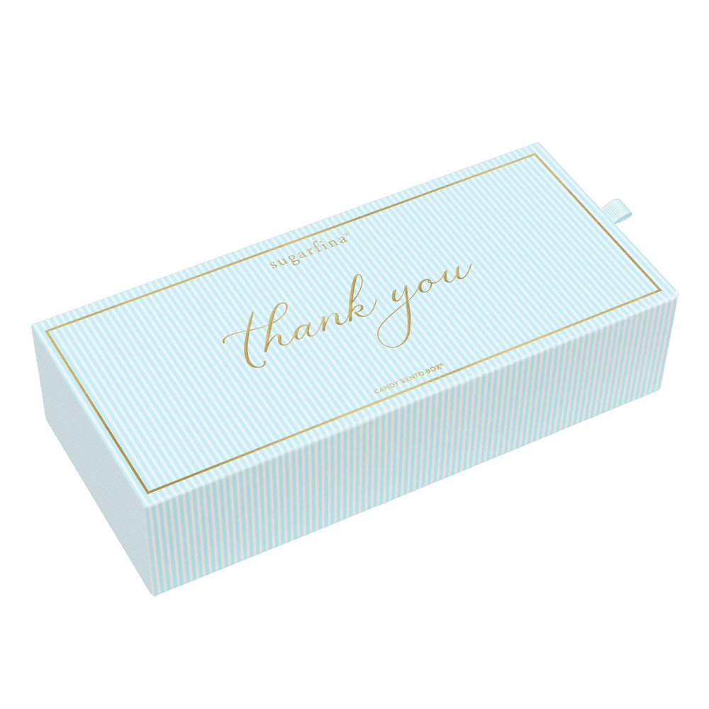 SUGARFINA "THANK YOU" 3 PIECE CANDY BENTO BOX