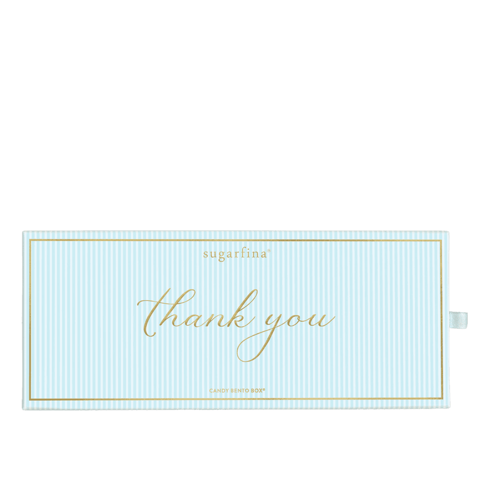 SUGARFINA "THANK YOU" 3 PIECE CANDY BENTO BOX