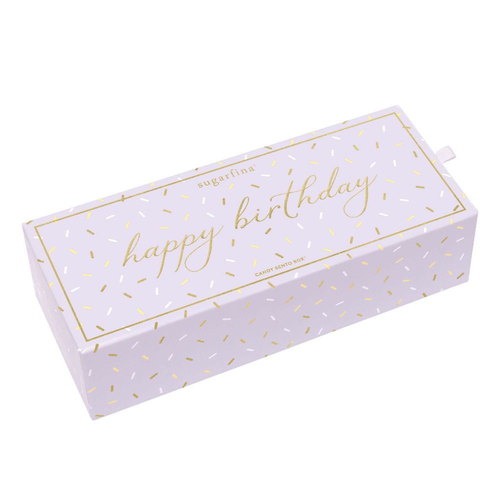 SUGARFINA "HAPPY BIRTHDAY" 3 PIECE CANDY BENTO BOX