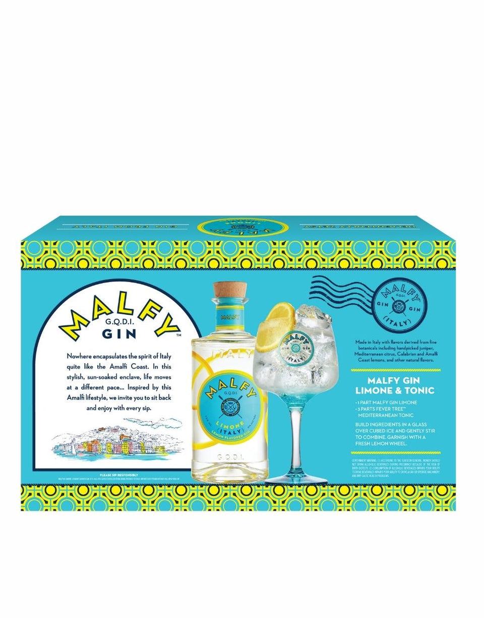 MALFY™ GIN LIMONE WITH 2 COPA GLASSES