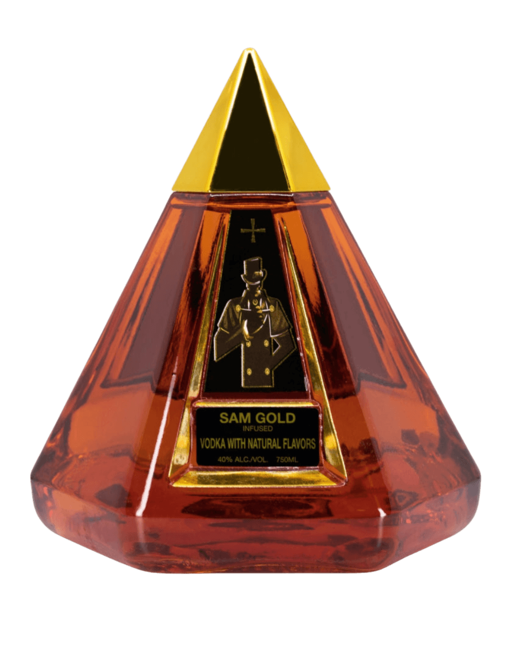 SAM GOLD PYRAMID VODKA AMBERSTONE