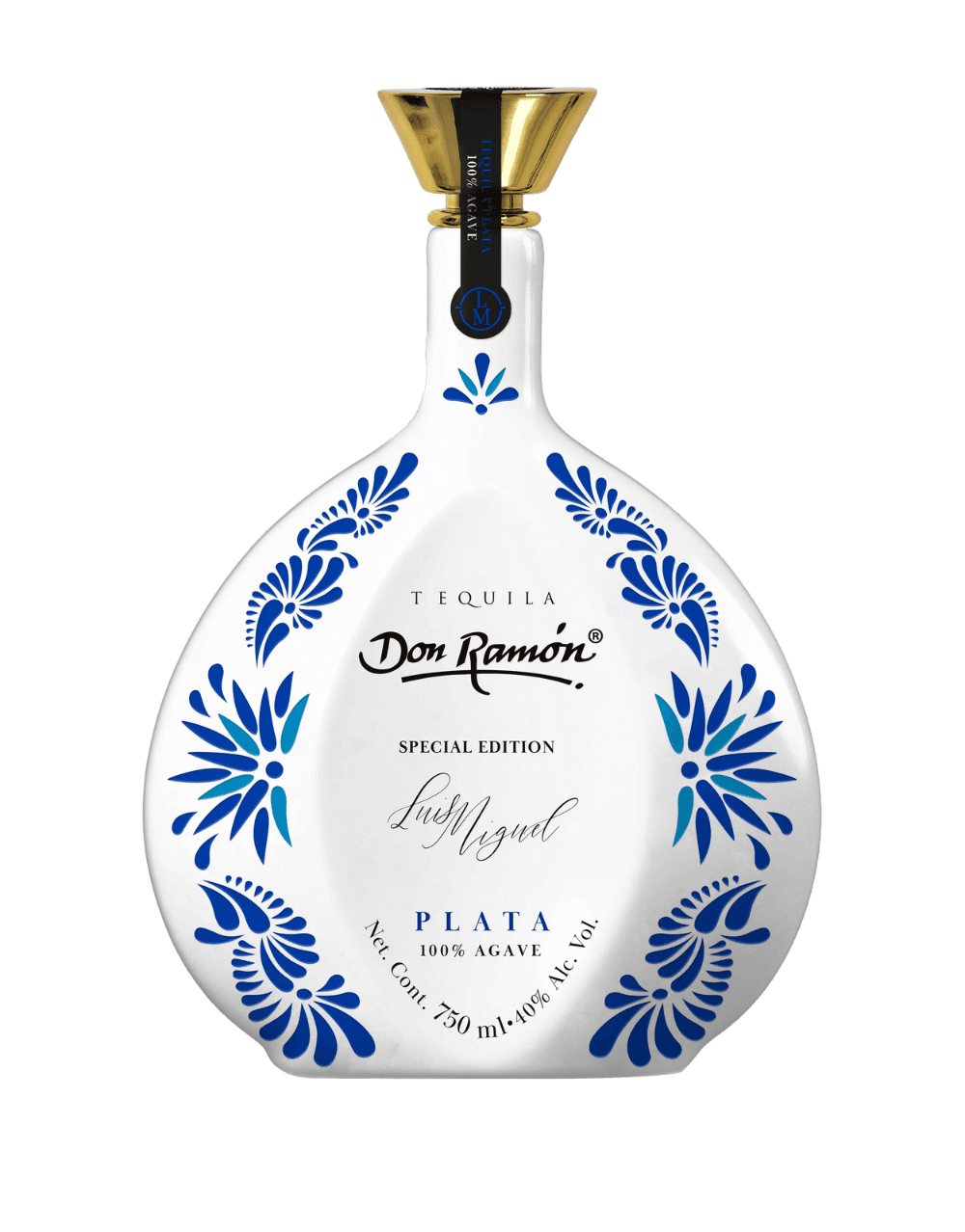 TEQUILA DON RAMÓN PLATA CERAMIC COLLECTION SPECIAL EDITION