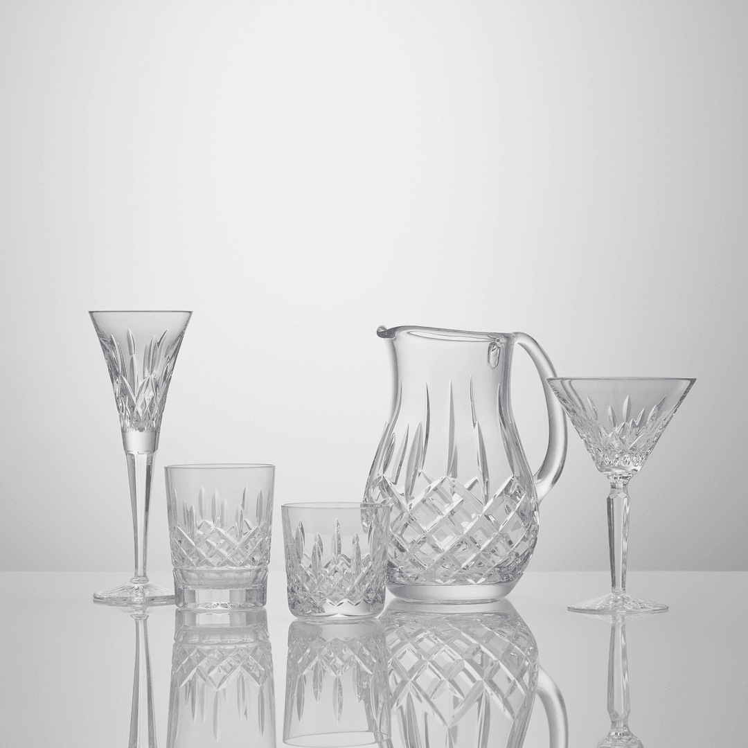 WATERFORD LISMORE DOUBLE OLD FASHIONED - SET OF 2