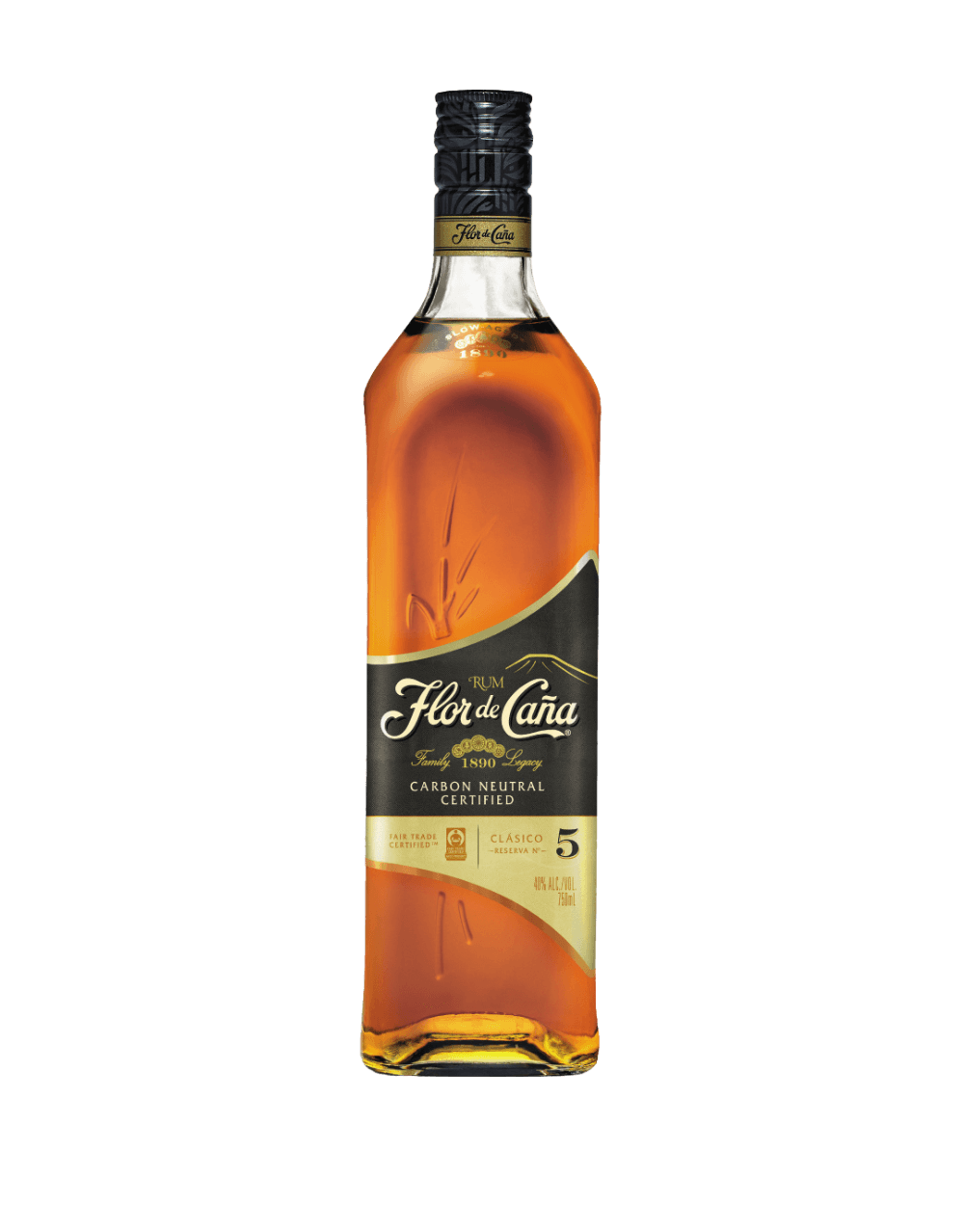 FLOR DE CAÑA AÑEJO CLÁSICO 5 YEAR OLD RUM