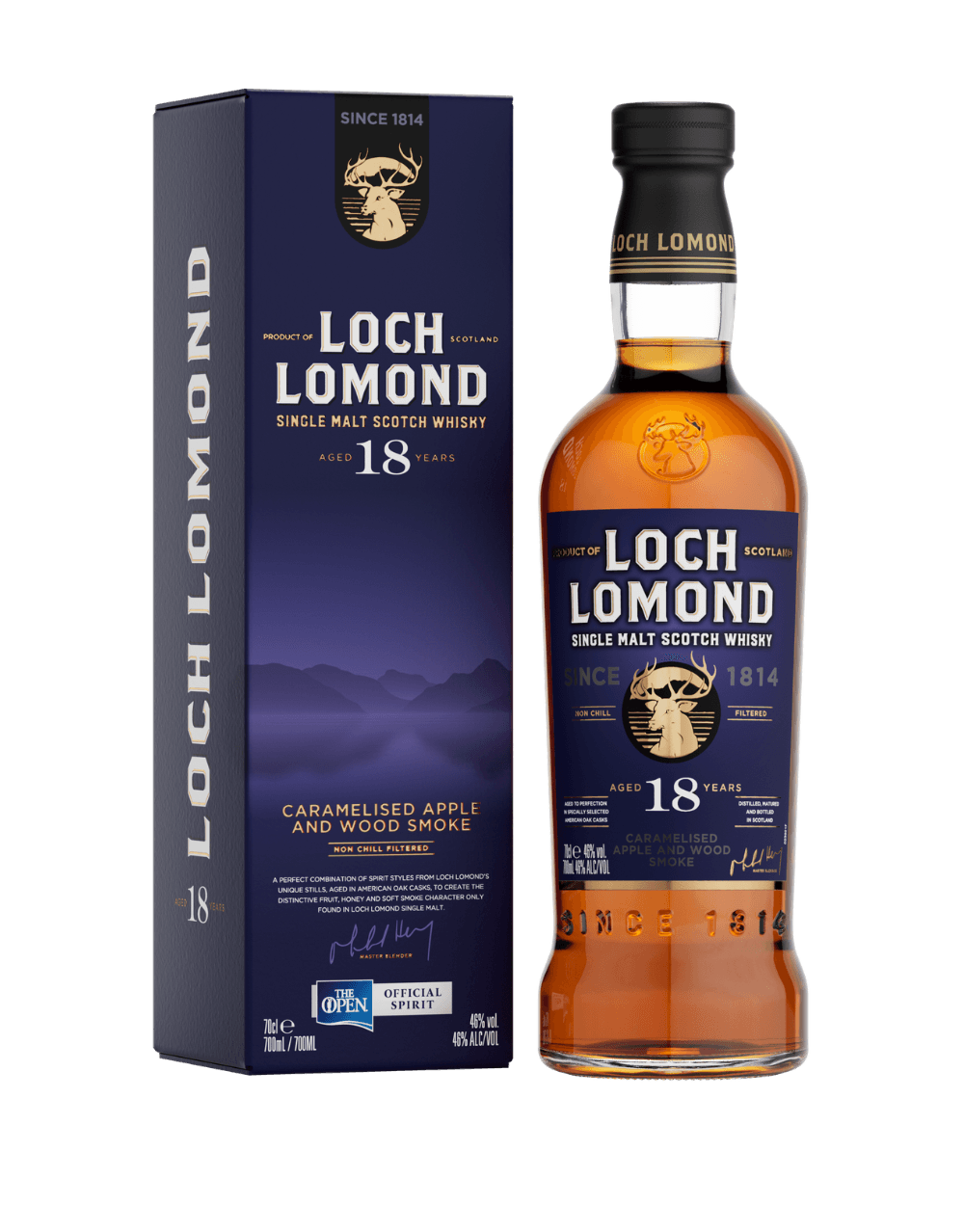 LOCH LOMOND 18 YEAR OLD SINGLE MALT SCOTCH WHISKY