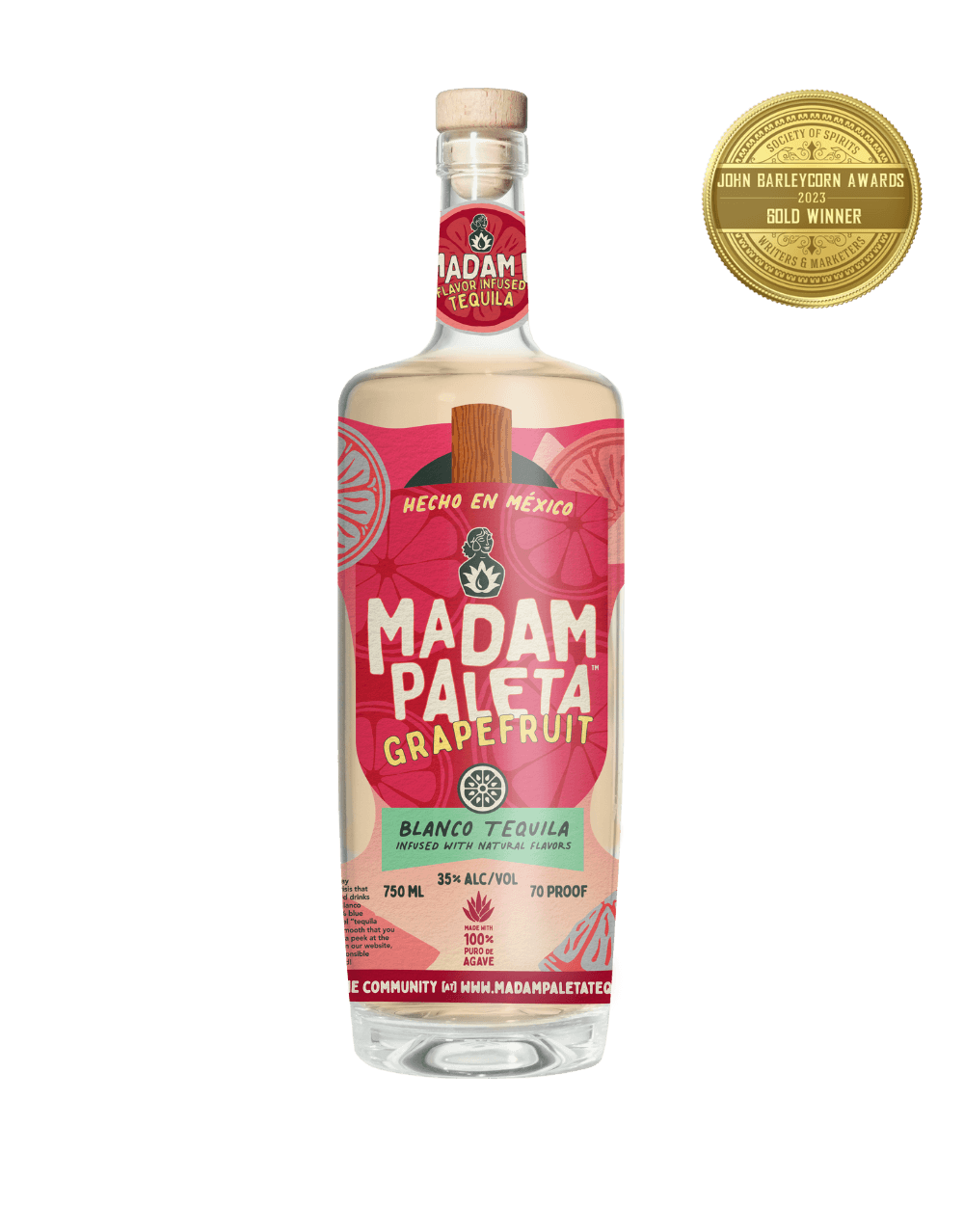 MADAM PALETA GRAPEFRUIT BLANCO TEQUILA