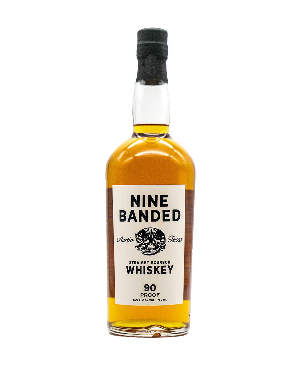 NINE BANDED STRAIGHT BOURBON WHISKEY