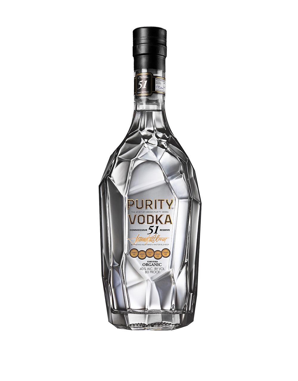PURITY ORGANIC VODKA CONNOISSEUR 51 RESERVE