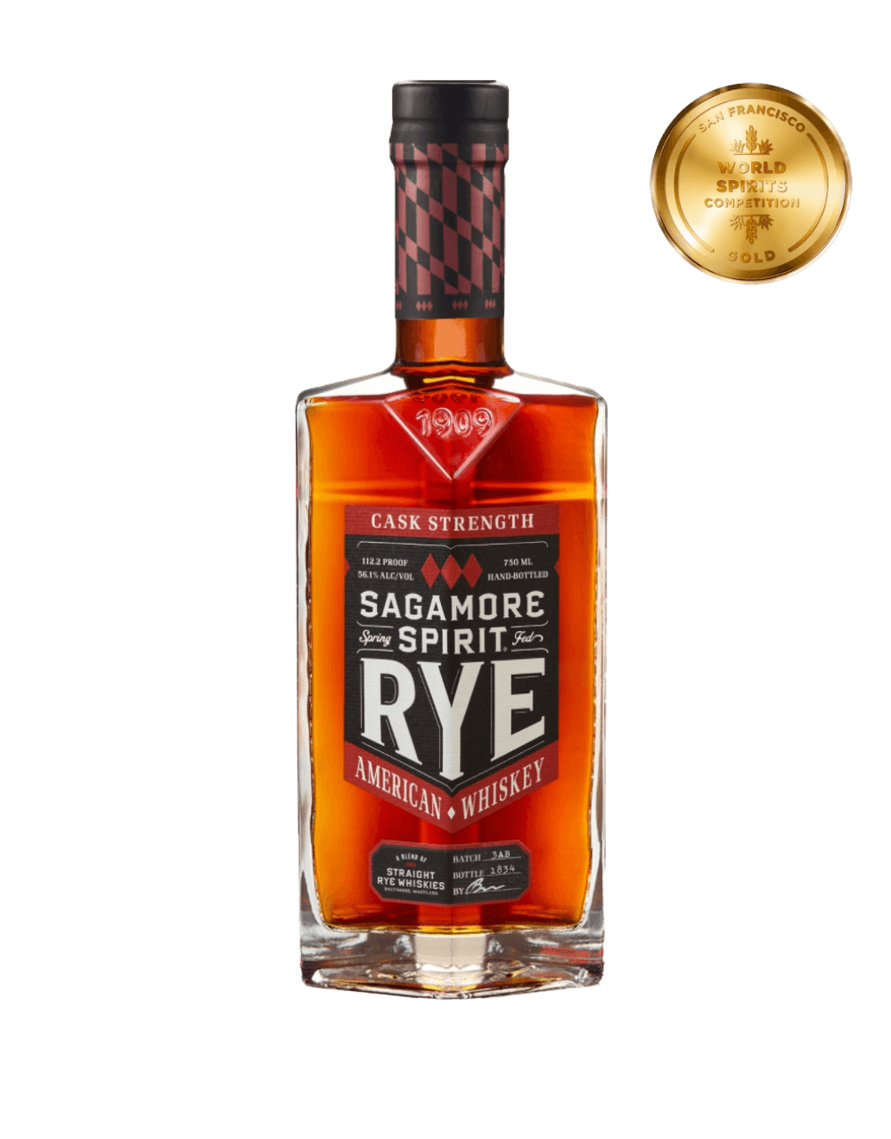 SAGAMORE SPIRIT CASK STRENGTH RYE WHISKEY