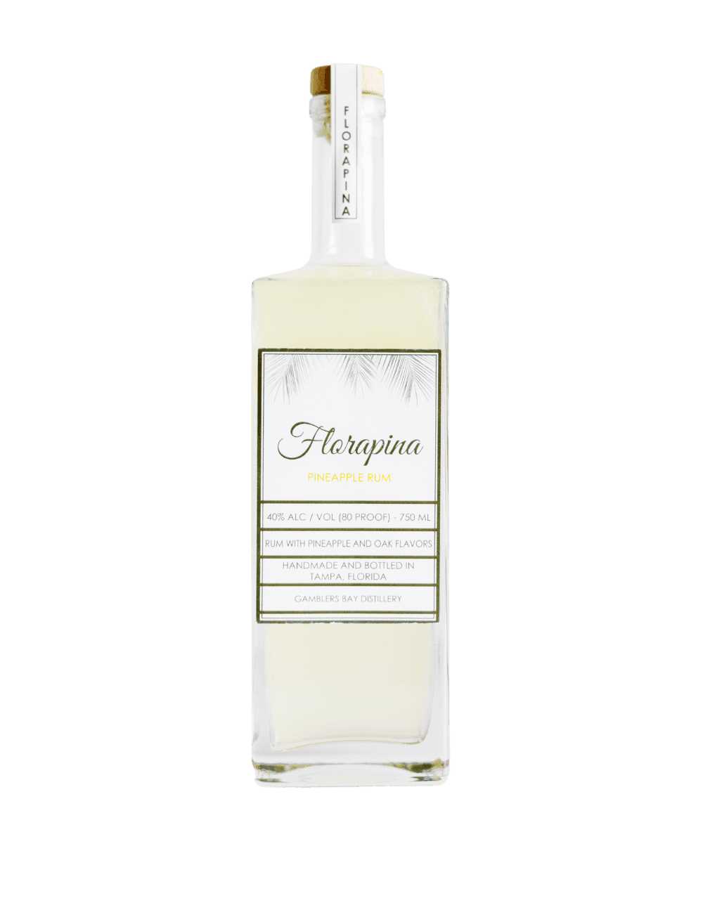 GAMBLERS BAY DISTILLERY FLORAPINA PINEAPPLE RUM