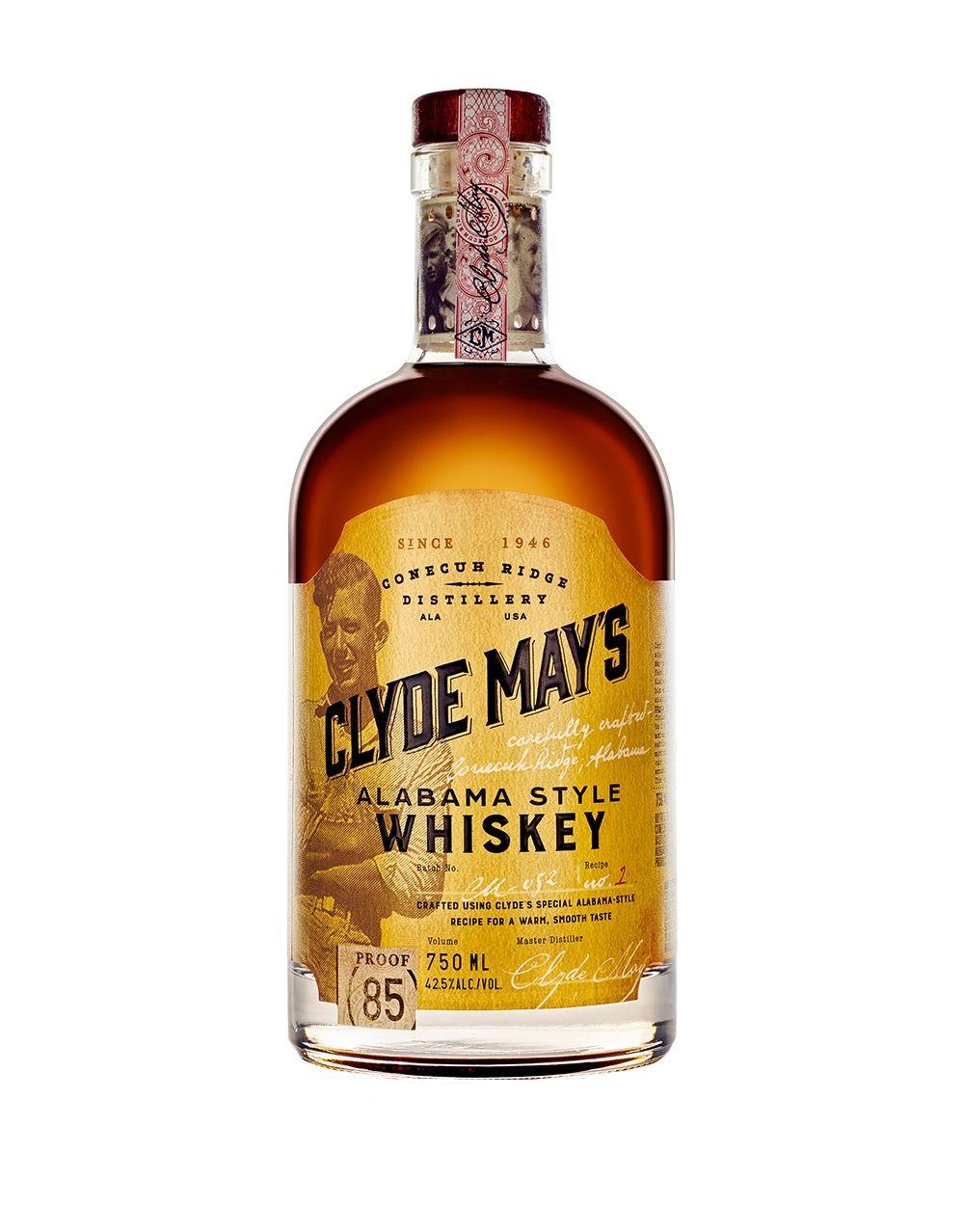 CLYDE MAY’S ORIGINAL ALABAMA STYLE WHISKEY