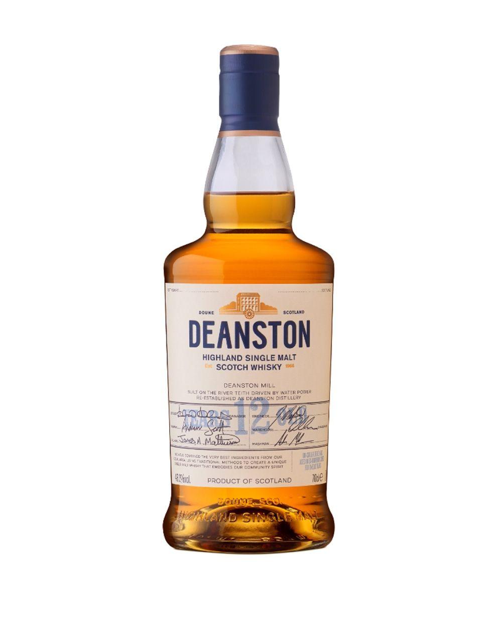 DEANSTON 12 YEAR OLD SCOTCH WHISKY