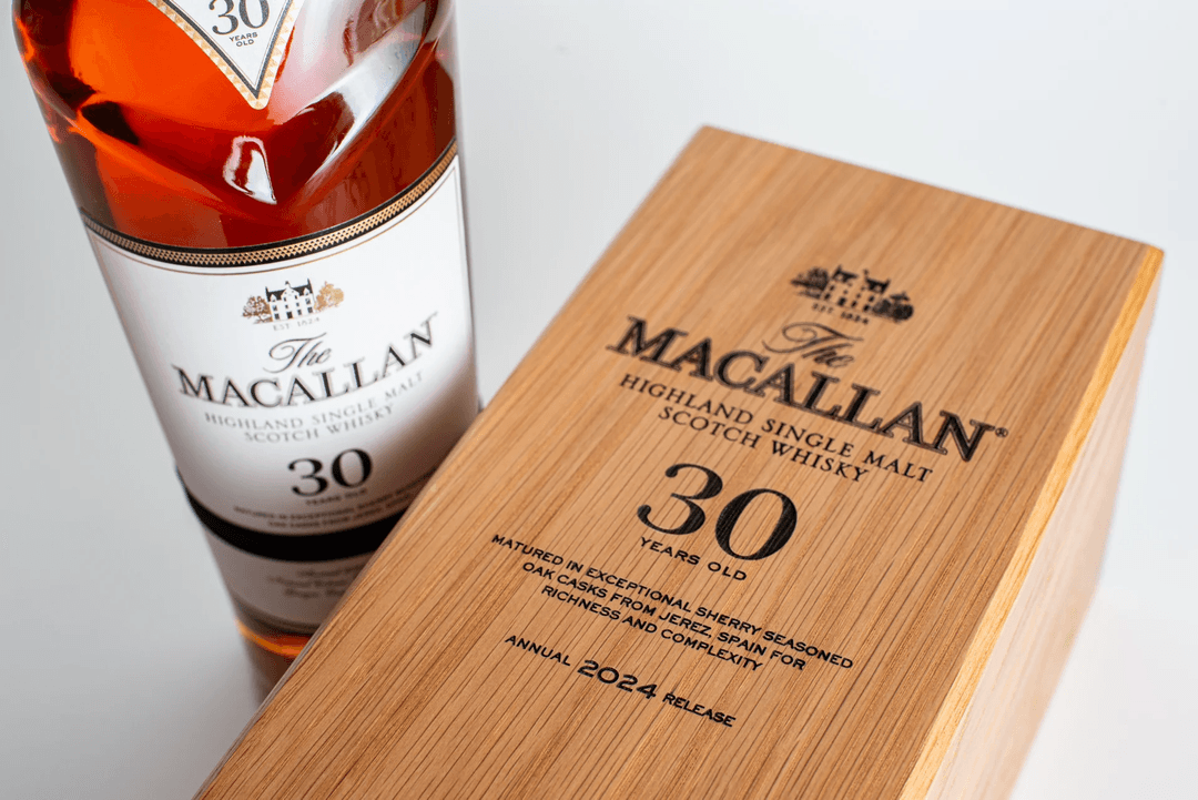 THE MACALLAN SHERRY OAK 30 YEARS OLD SINGLE MALT WHISKY 2024 RELEASE