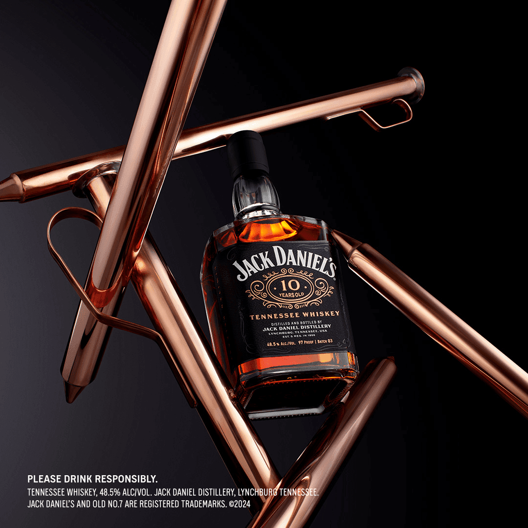JACK DANIEL’S 10 YEARS OLD TENNESSEE WHISKEY BATCH 3 ®2024