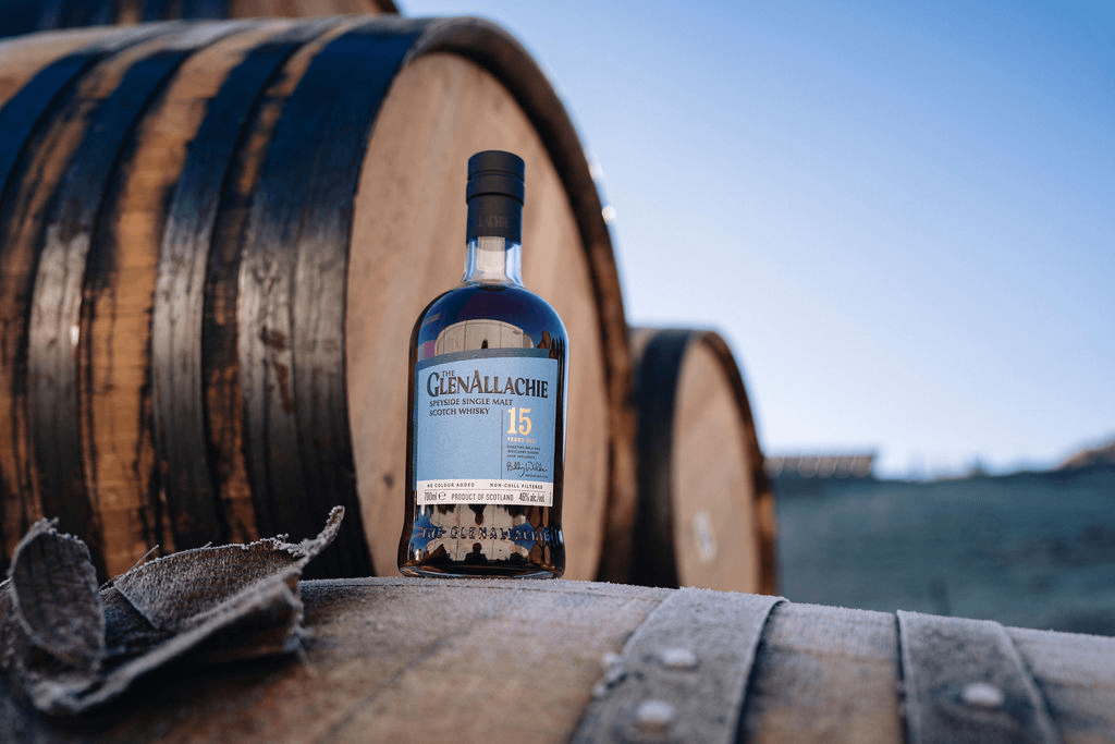 GLENALLACHIE 15 YEAR OLD SINGLE MALT SCOTCH WHISKY