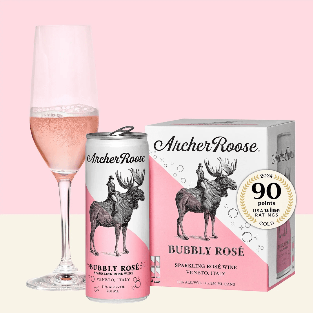 ARCHER ROOSE WINES BUBBLY ROSÉ WINE