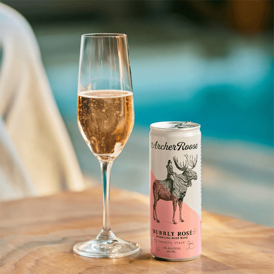 ARCHER ROOSE WINES BUBBLY ROSÉ WINE