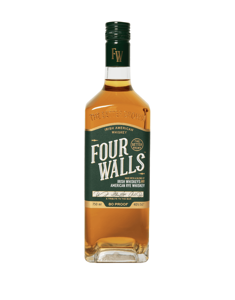 FOUR WALLS IRISH AMERICAN WHISKEY