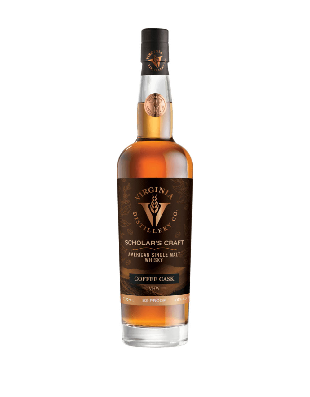 VIRGINIA DISTILLERY CO. SCHOLAR'S CRAFT COFFEE CASK