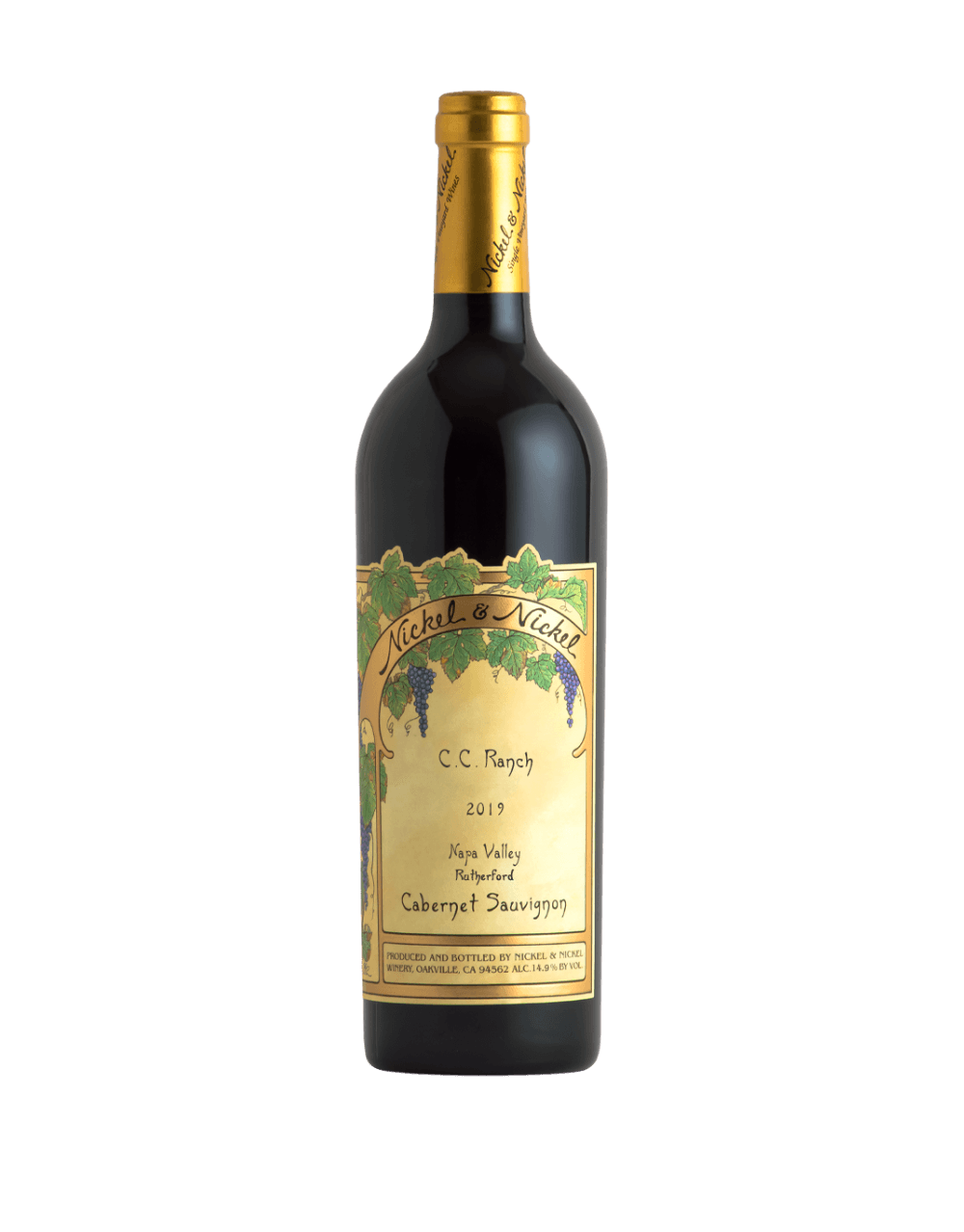 NICKEL & NICKEL "JOHN C. SULLENGER VINEYARD" OAKVILLE CABERNET SAUVIGNON 2019