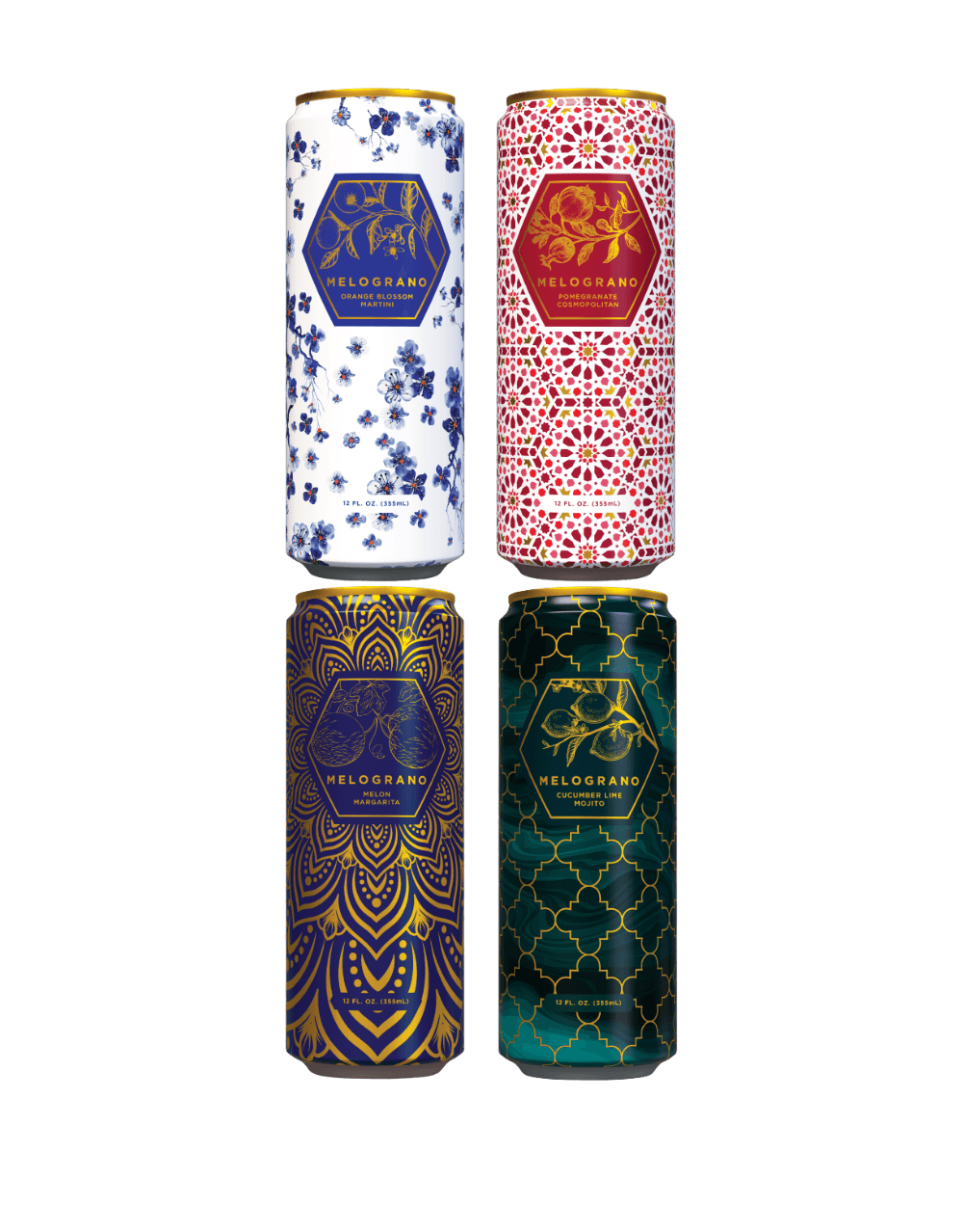 MELOGRANO PREMIUM CRAFT COCKTAILS VARIETY PACK