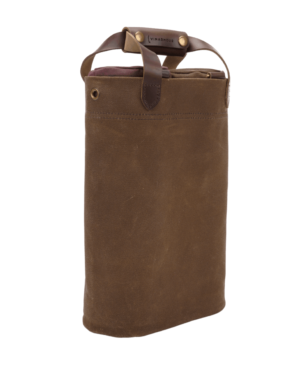 VINARMOUR TOTE BAG, BROWN