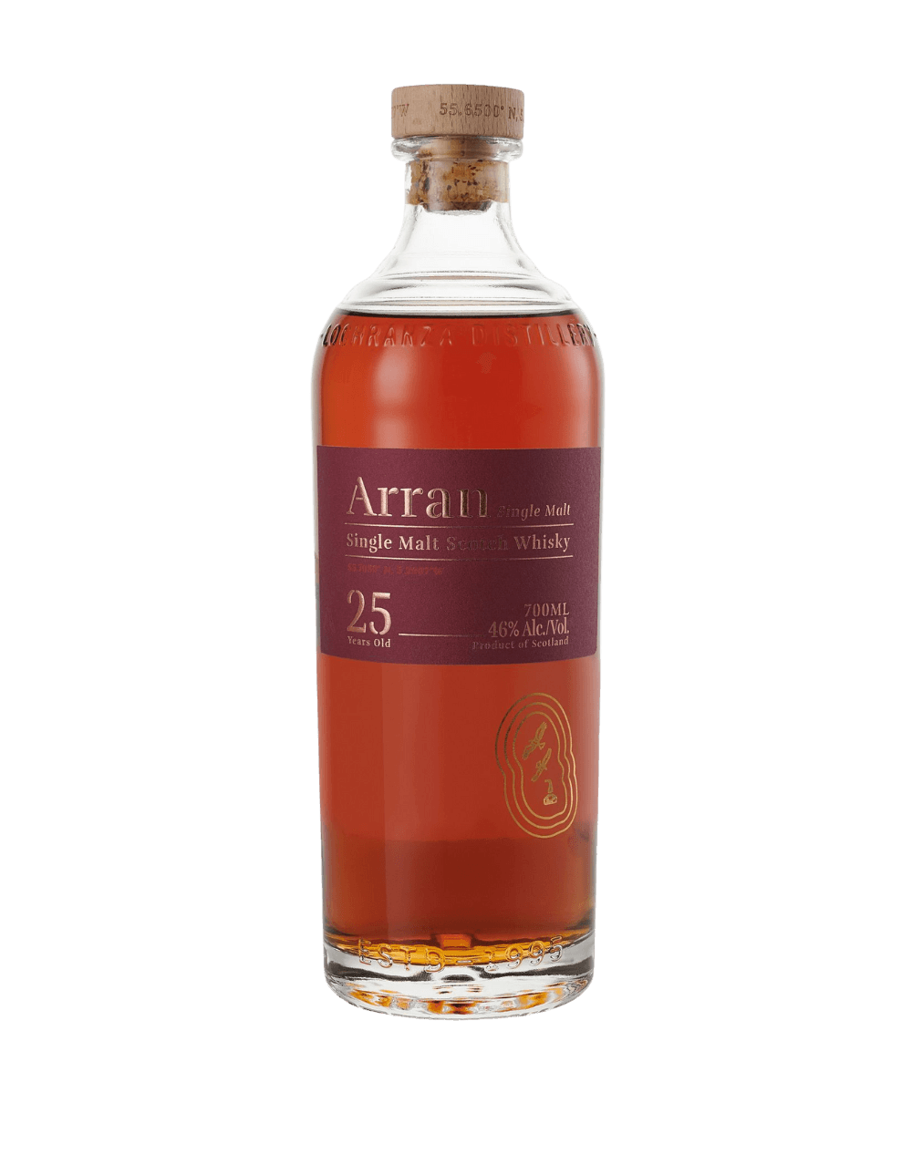 ARRAN 25 YEAR OLD SINGLE MALT SCOTCH WHISKY
