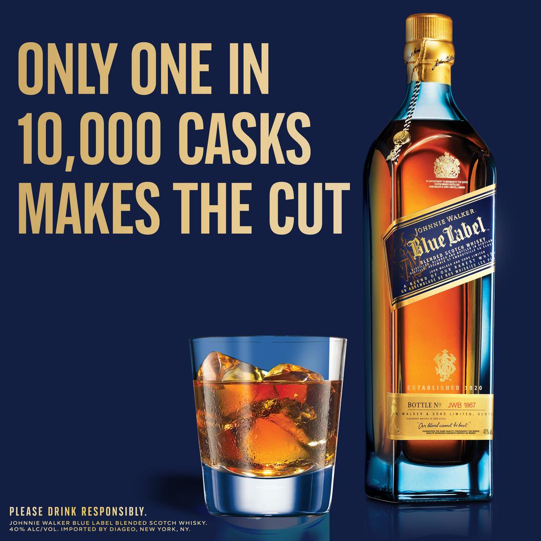 JOHNNIE WALKER BLUE LABEL BLENDED SCOTCH WHISKY, LIMITED EDITION YEAR OF THE TIGER