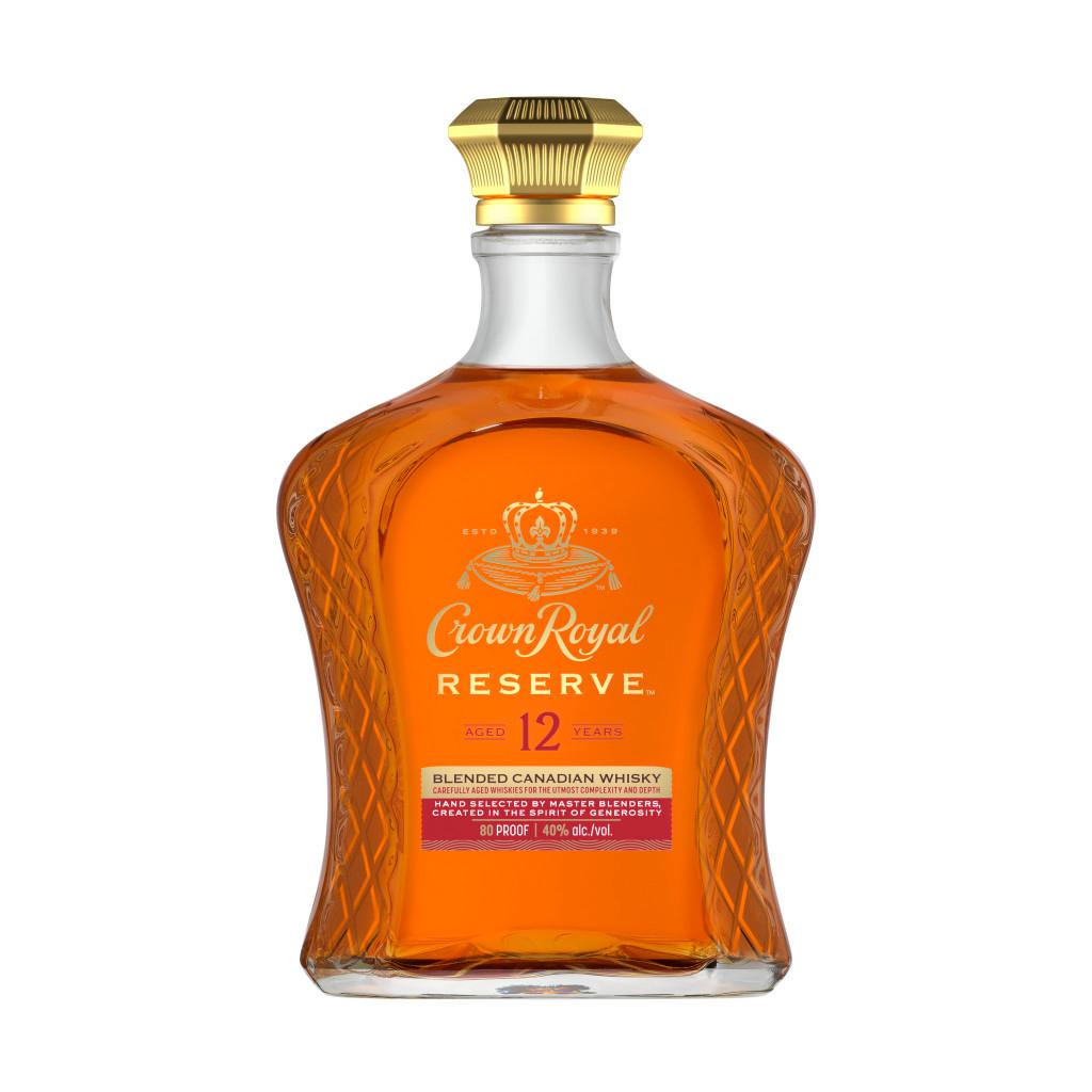 CROWN ROYAL RESERVE BLENDED 12 YEAR OLD CANADIAN WHISKY
