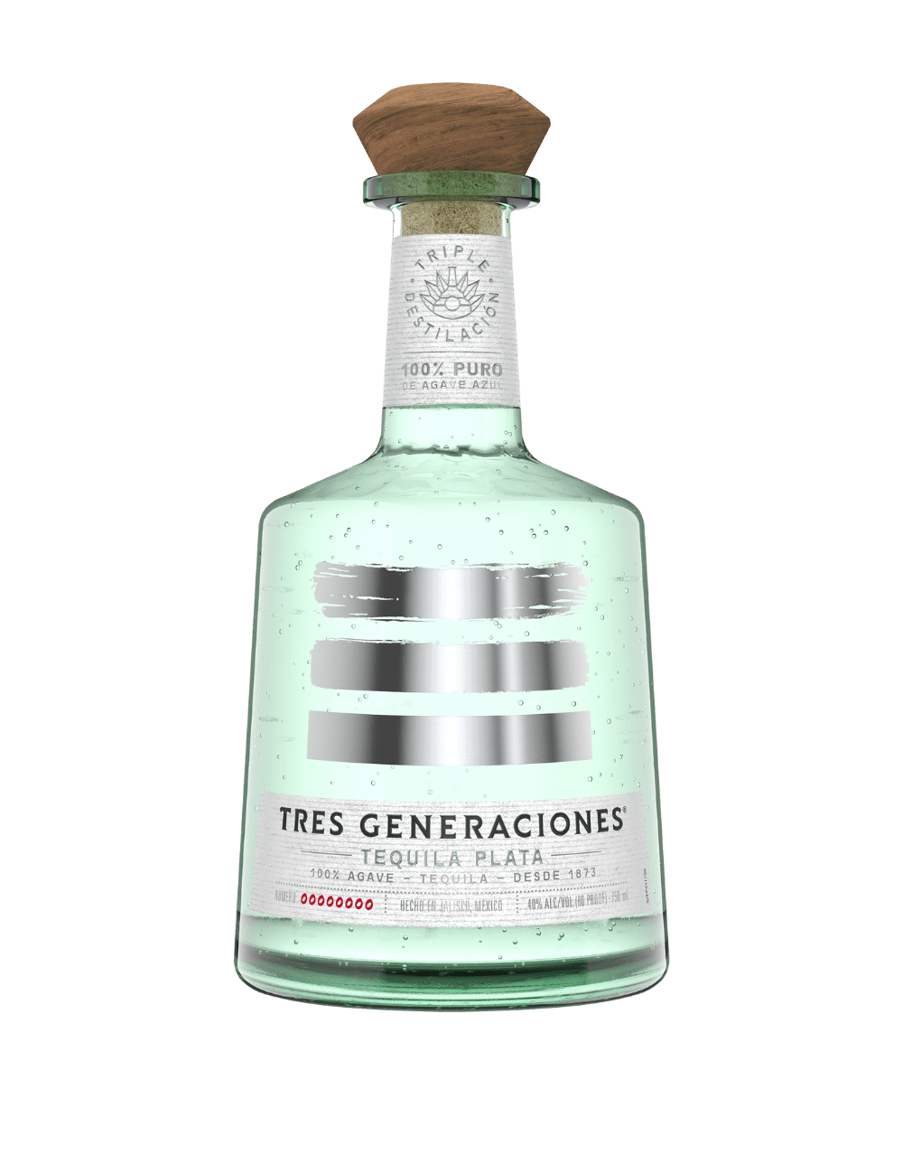 TRES GENERACIONES PLATA TEQUILA