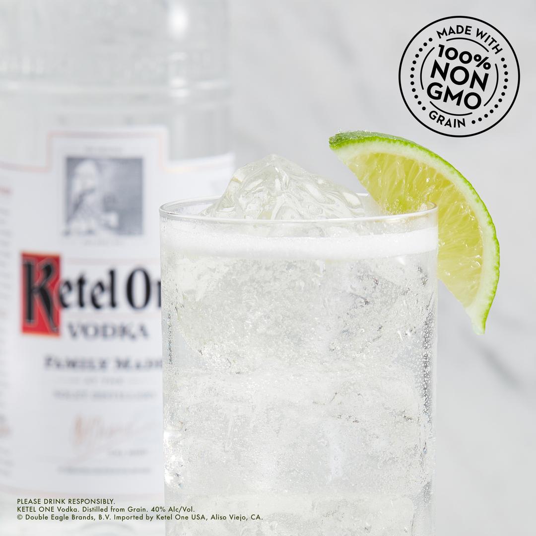 KETEL ONE VODKA WITH COCKTAIL SHAKER