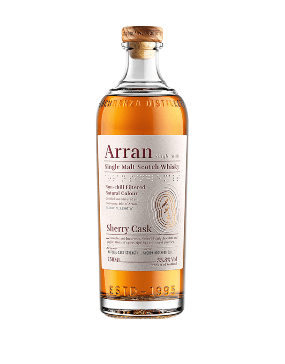 ARRAN SHERRY CASK BODEGA SINGLE MALT SCOTCH WHISKY