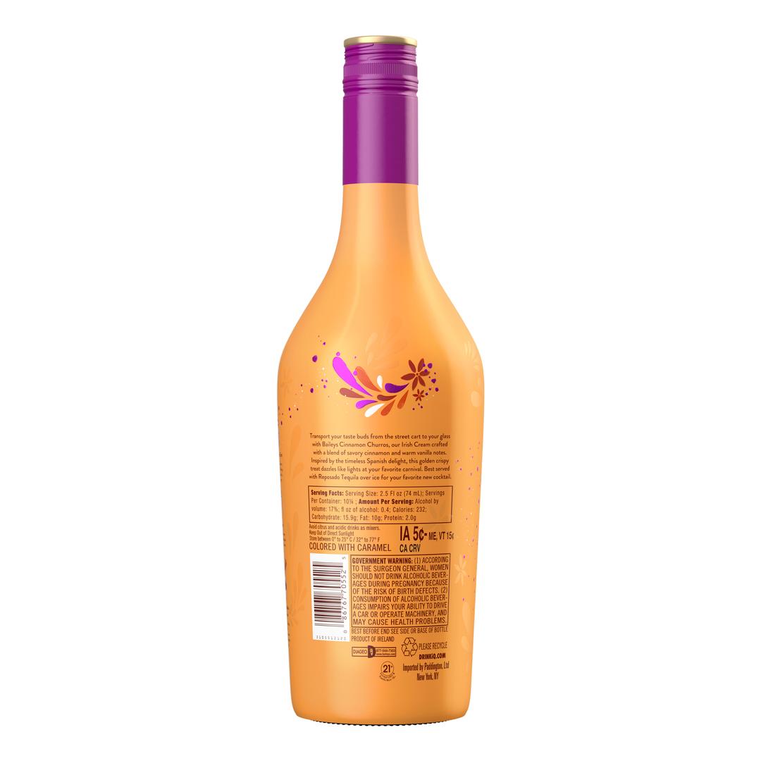 BAILEYS CINNAMON CHURROS IRISH CREAM LIQUEUR