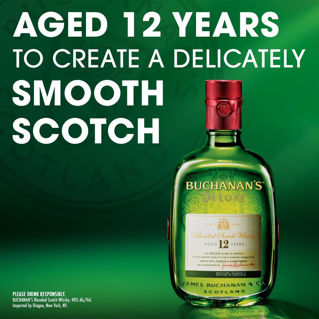 BUCHANAN'S DELUXE BLENDED SCOTCH WHISKEY