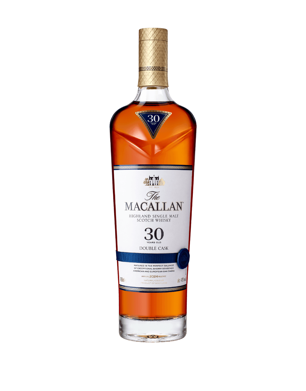 THE MACALLAN DOUBLE CASK 30 YEARS OLD SINGLE MALT WHISKY 2024 RELEASE