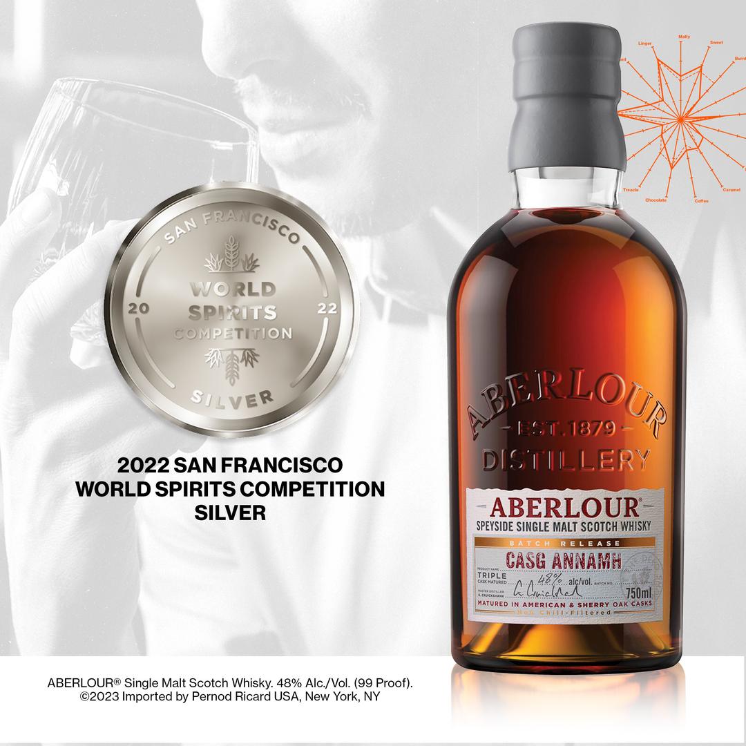 ABERLOUR 18 YEAR OLD SCOTCH WHISKEY