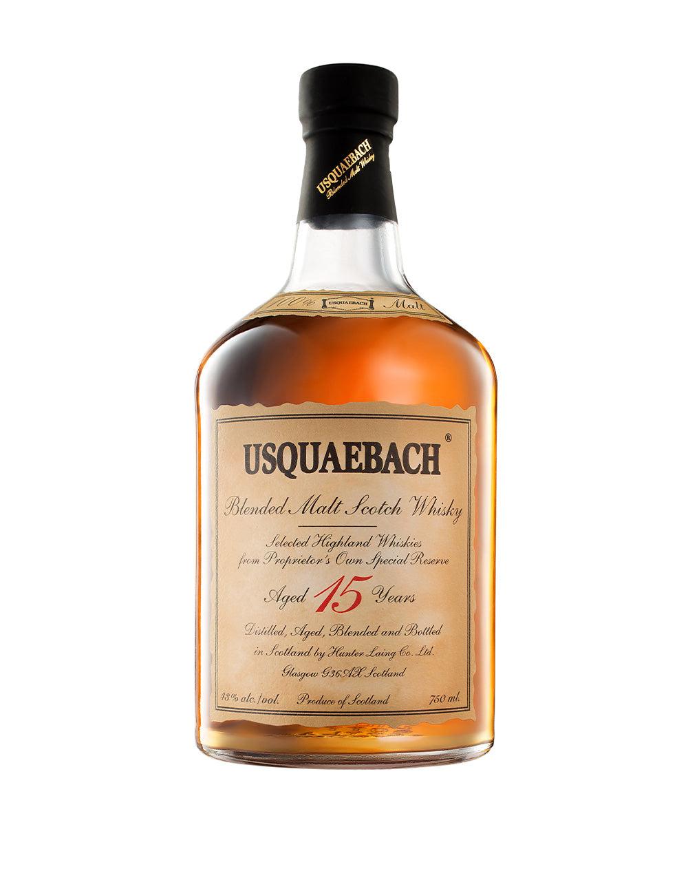 USQUAEBACH 15 YEAR OLD BLENDED MALT WHISKY