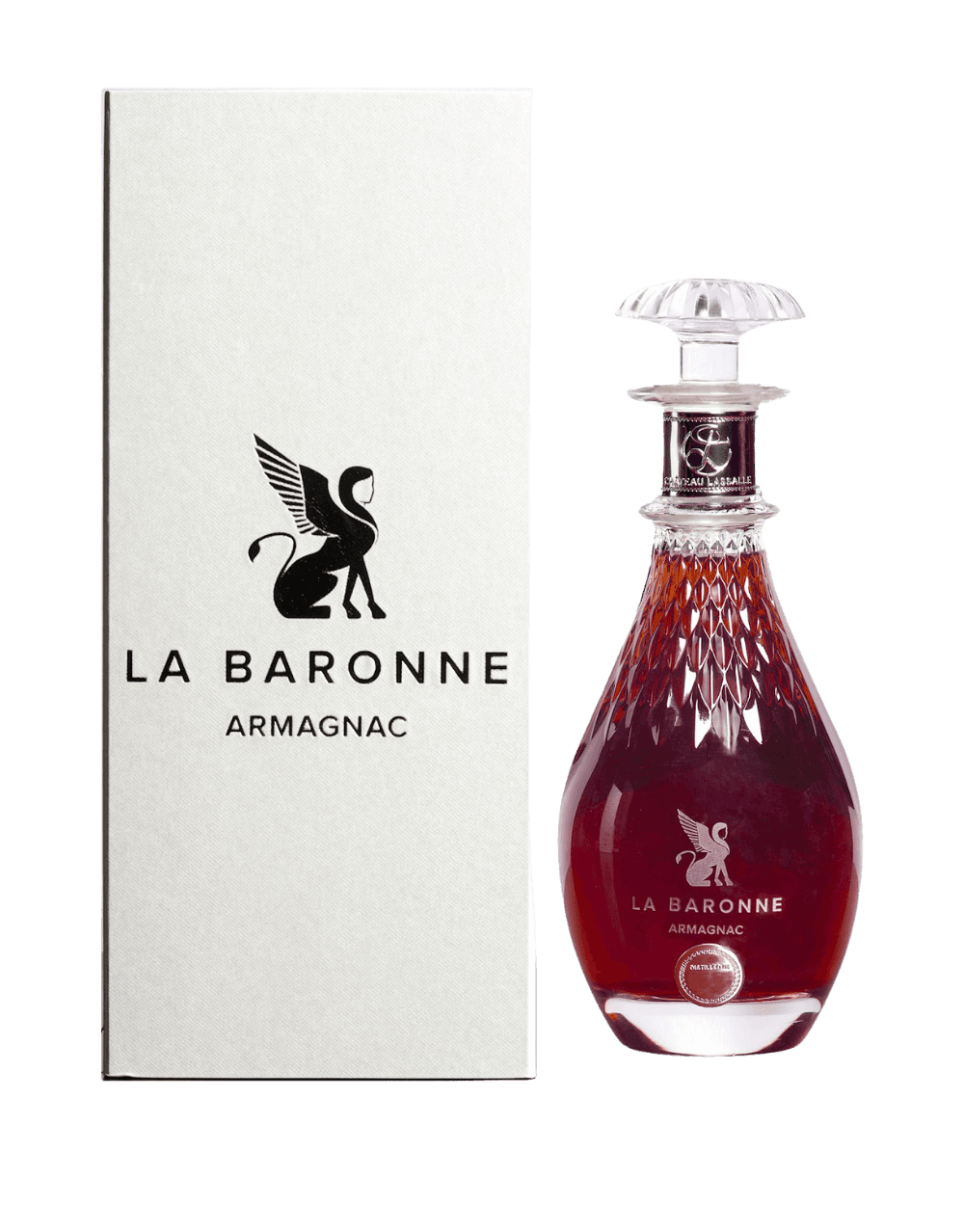 BAS ARMAGNAC LA BARONNE 1952 CRISTAL BRANDY