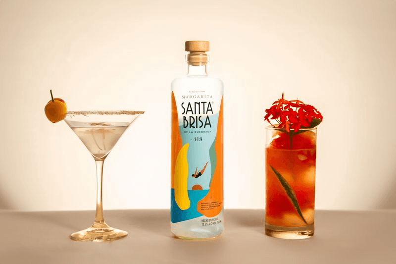 SANTA BRISA MARGARITA TEQUILA COCKTAILS