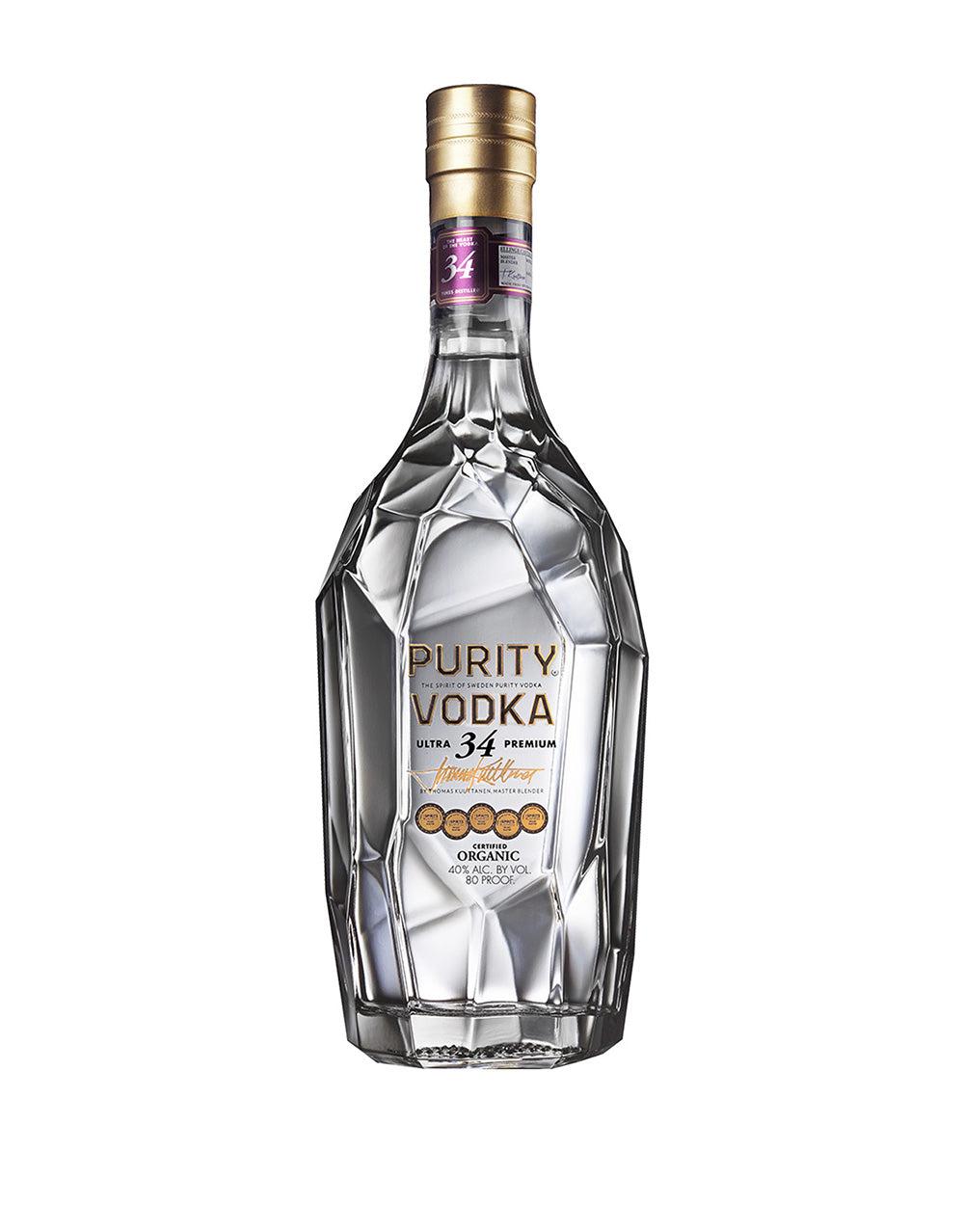 PURITY ORGANIC VODKA ULTRA 34