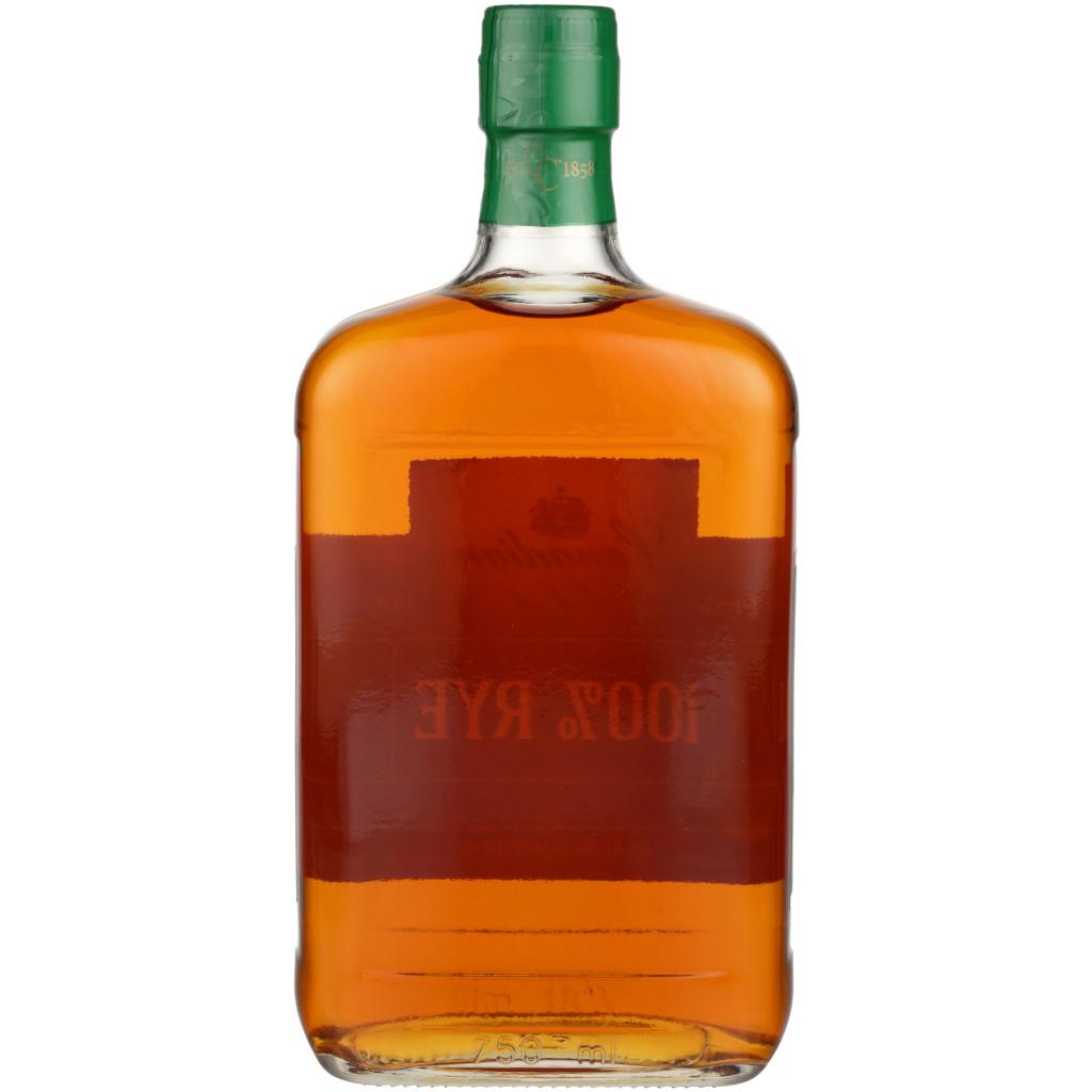 CANADIAN CLUB 100% RYE CANADIAN WHISKY