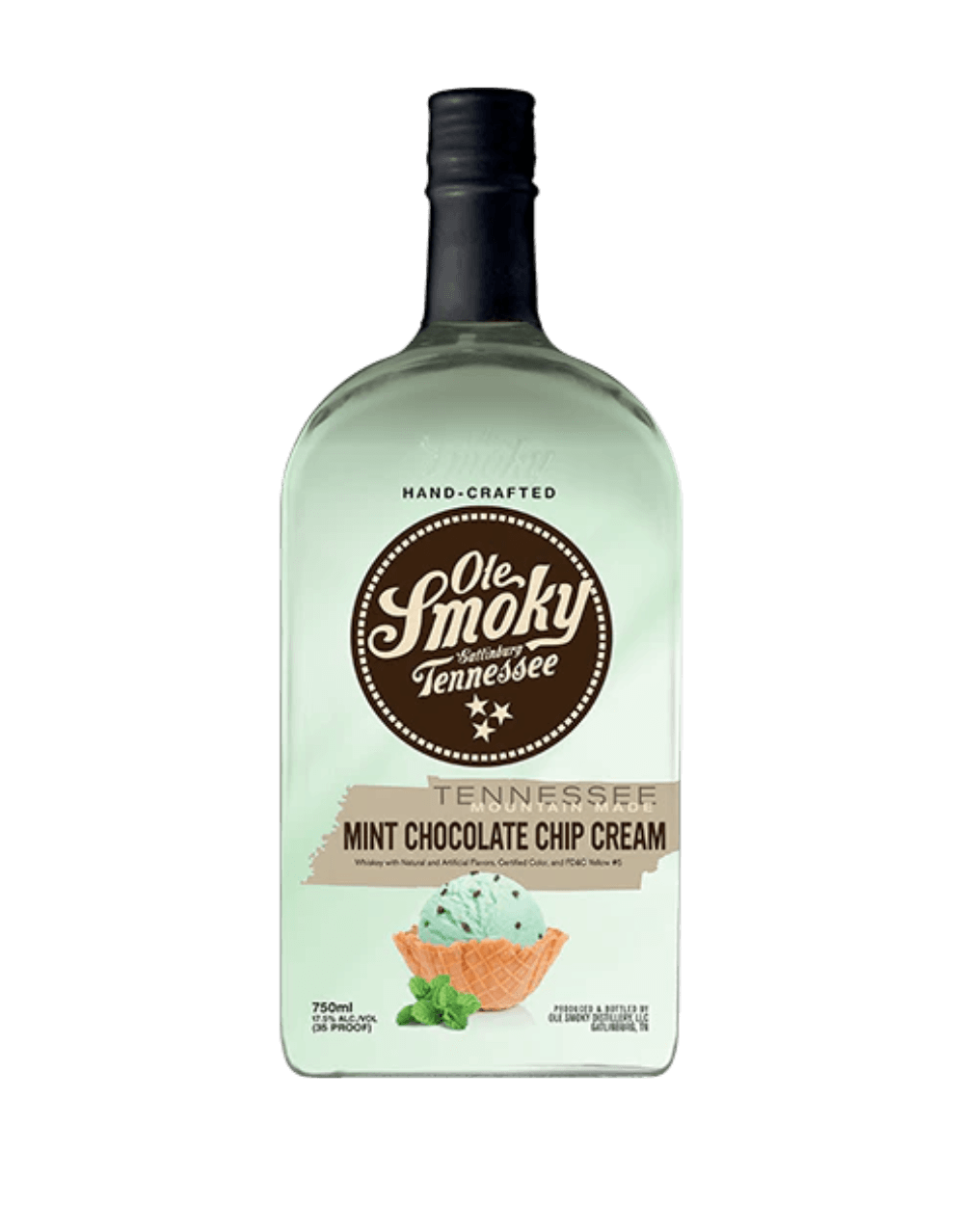 OLE SMOKY® MINT CHOCOLATE CHIP CREAM WHISKEY