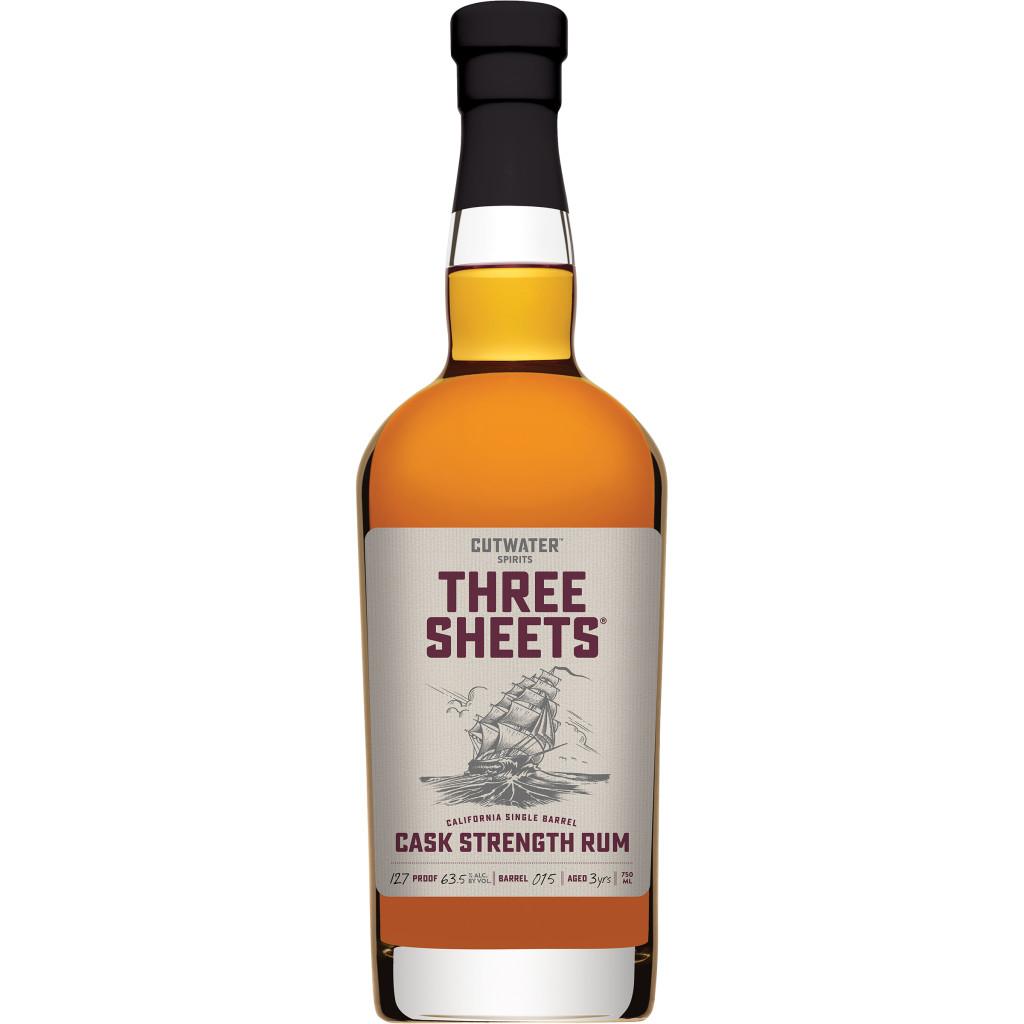 CUTWATER THREE SHEETS CASK STRENGTH RUM