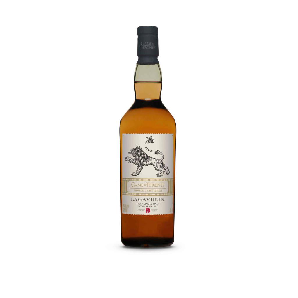 GAME OF THRONES HOUSE LANNISTER LAGAVULIN 9-YEAR-OLD SINGLE MALT SCOTCH WHISKY